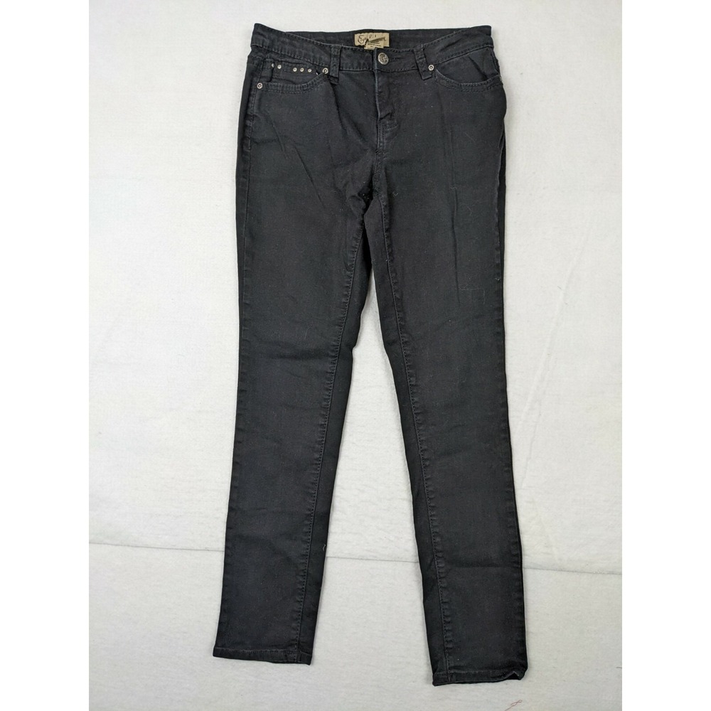 Earl Jean Womens Jeans Size 6 Cotton Blend Black